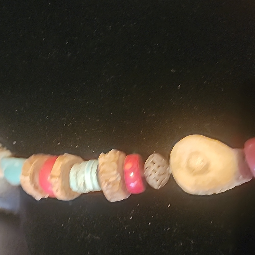 Handcrafted Multicolor Beaded Necklace - image 3